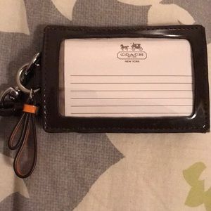 Coach ID/Card holder landyard!!
